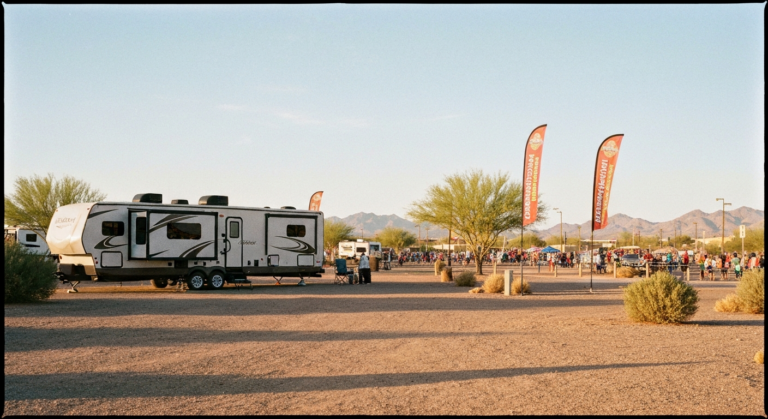 RV rental for Lost Dutchman Marathon near Apache Junction AZ