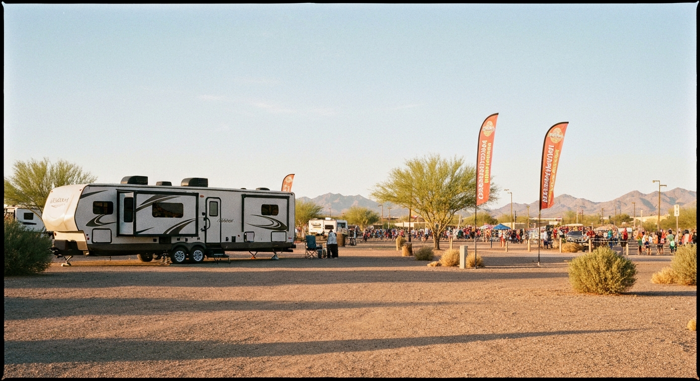RV rental for Lost Dutchman Marathon near Apache Junction