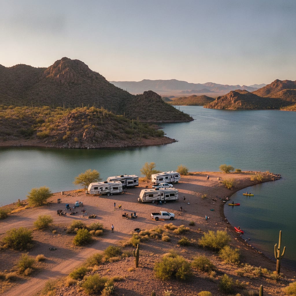 Tonto National Forest — Roosevelt Lake
